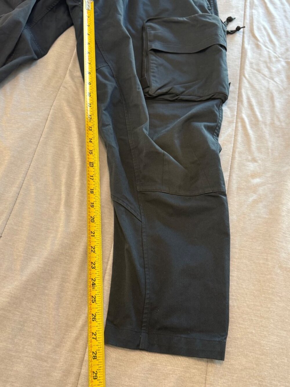 Nike ACG Woven Cargo Pants Men Medium Black Belted Paratrooper Errolson Hugh - Picture 13 of 13